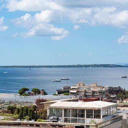 Ferienwohnung Vue Mer 180° Cocon A 7 Min De La Plage Piscine Ac Antibes Exterior foto